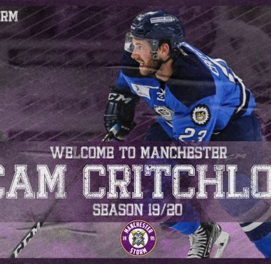 Breaking News: Welcome to Manchester, Cameron Critchlow!