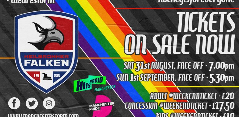 Manchester Pride joins forces with the Storm!