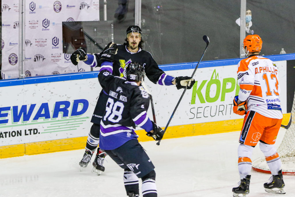 Dallas Ehrhardt scores manchester storm sheffield steelers elite series